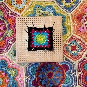 The BlocksAll Plus Afghan / Granny Square Crochet Blocking Board