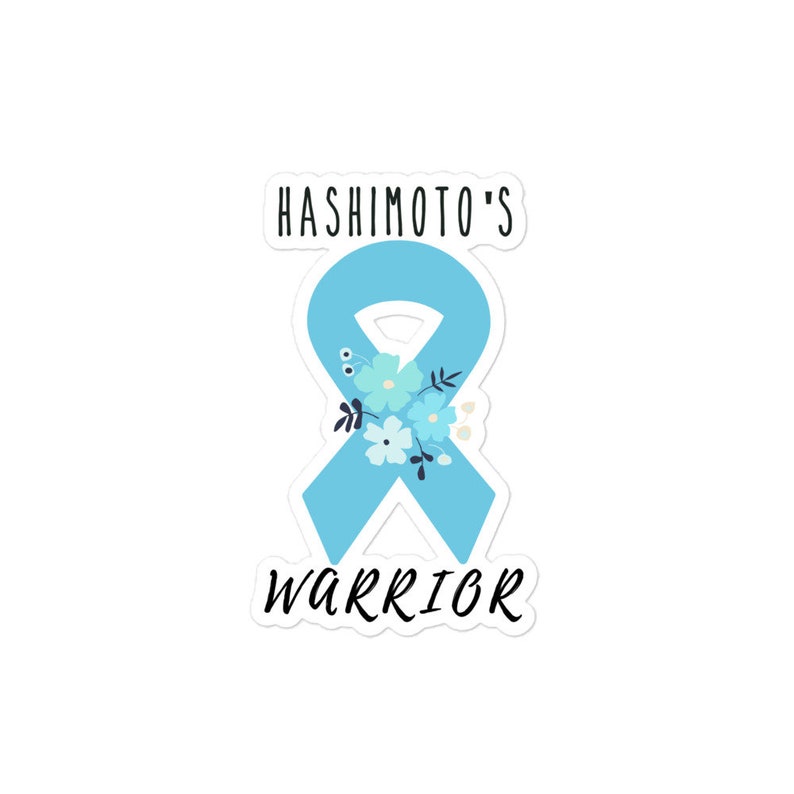 Hashimoto’s Awareness Sticker | Chronic Illness, Chronic Pain Spoonie ...