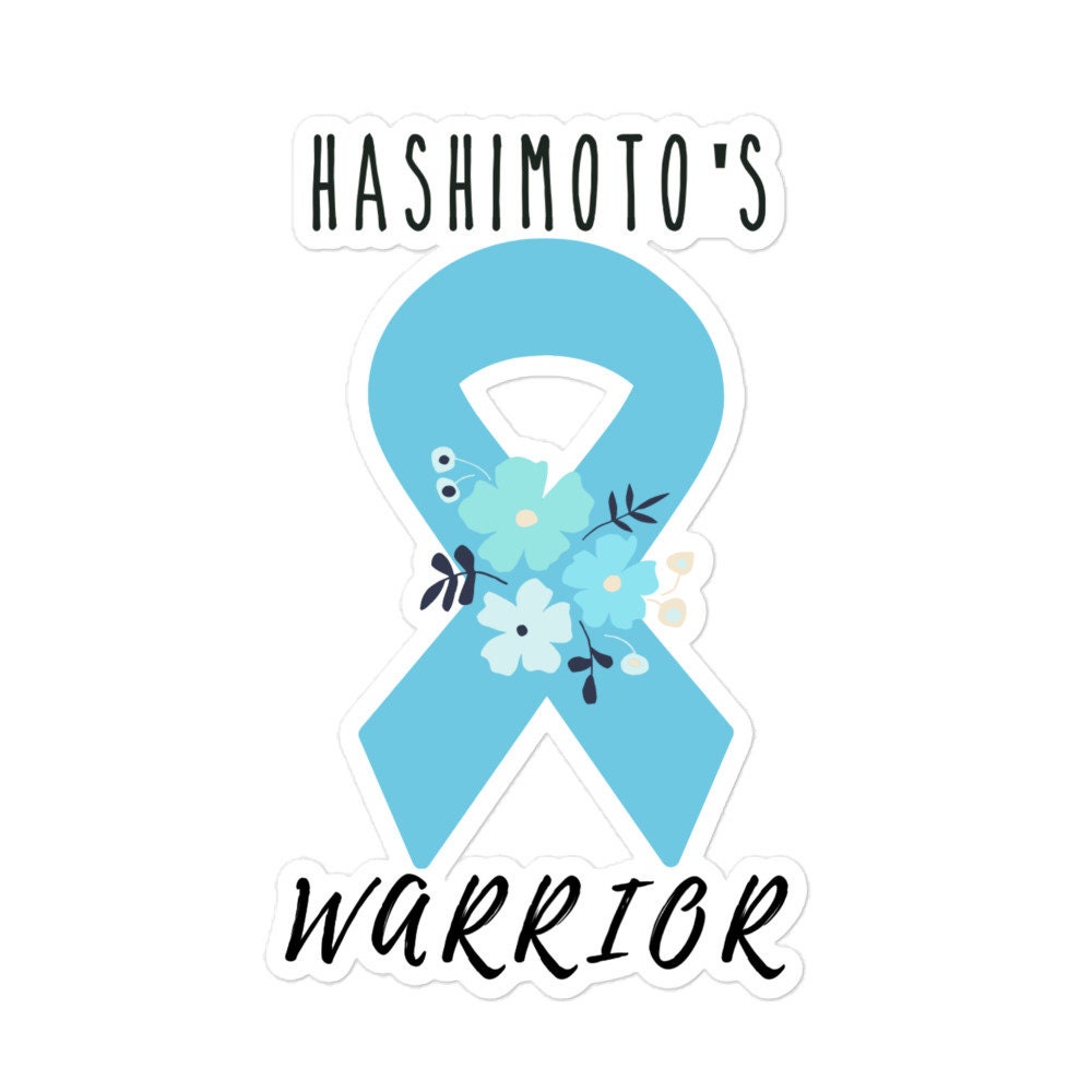 Hashimoto's Icon Hashimoto’s Awareness Sticker | Chronic Illness, Chronic Pain Spoonie ...