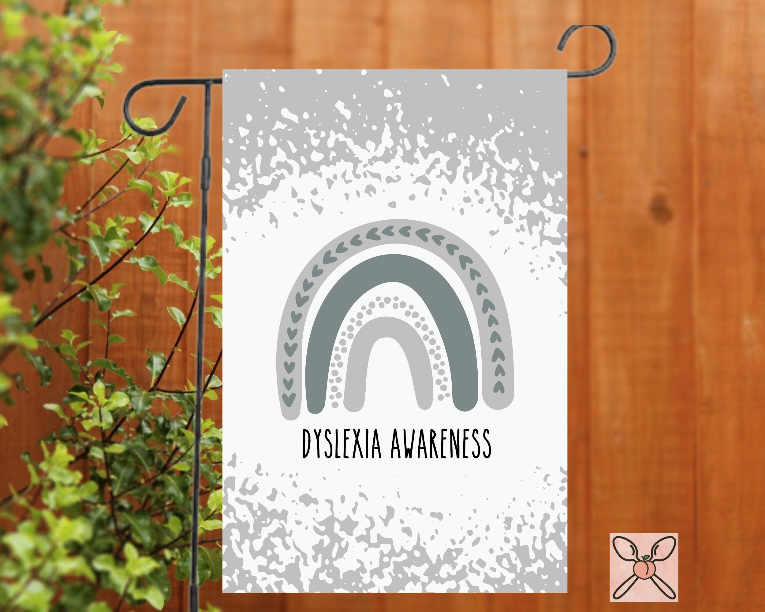 Dyslexia Awareness Garden Flag Welcome Sign New Home Decorative House ...