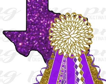 DIY Texas Mum/Purple Gold White Flower Mum/PNG Digital Download/Shirt Mum/School Spirit/Football/Instant Download/Sublimation/DTF