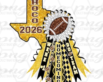 2026 Texas Mum/PNG HOCO Mum/Yellow Black White /White Flower Mum /Shirt Mum/School Spirit/Football /Instant Download/Sublimation/DTF