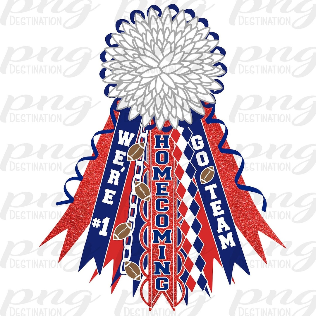 Red White Navy Blue Mum Png/homecoming Mum/white Flower Mum/shirt  Mum/school Spirit/texas Mum/football/instant Download/sublimation/dtf - Etsy