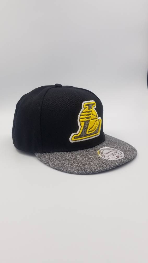 Lids Los Angeles Lakers Mitchell & Ness Upside Down Snapback Hat -  Purple/Gold