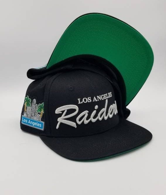Los Angeles Raiders, Vintage, Snapback Hat, NFL, Just Win Baby