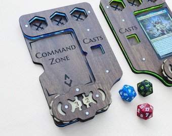 MTG Command Zone – Magic the Gathering EDH Gifts – Spearhead Crafts