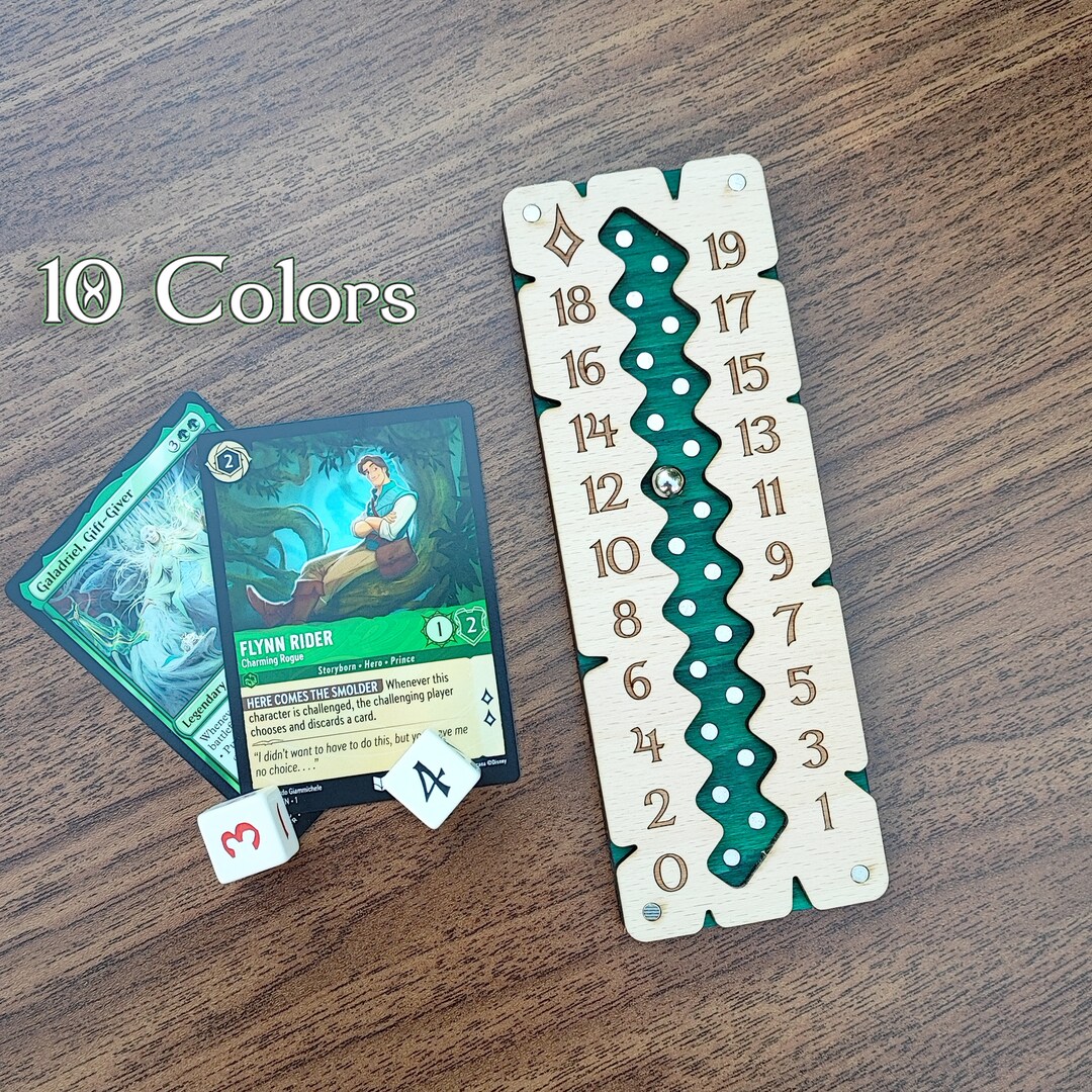 TCG Lorcana Lore Tracker and Magic the Gathering Life Counter Etsy