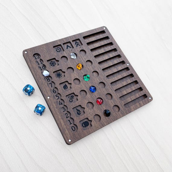 Gloomhaven & Frosthaven Element Tracker - Board Game Organizer and Initiative Tracker  - Spearhead Crafts