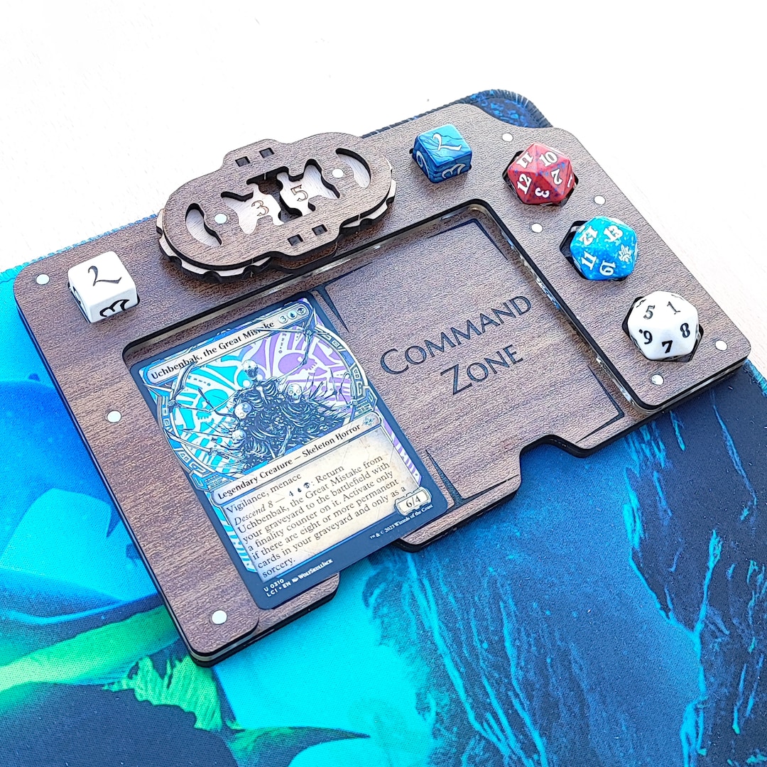 MTG Partner Command Zone Magic the Gathering Elder Dragon Highlander spearhead Crafts Etsy