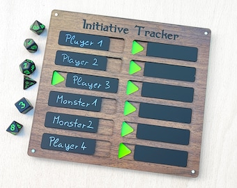 Initiative Tracker for TTRPG - Dungeon Master Gift - Dungeons and Dragons Accessories - SPEARHEAD