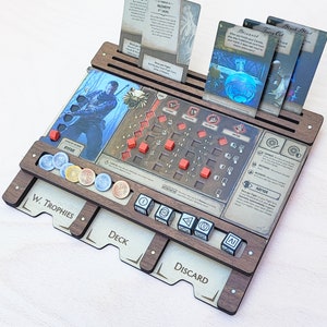 The Witcher Old World Board Game Dashboard en bewaardoos - magnetisch spelersbord - Spearhead Crafts