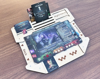 Nemesis Retaliation Board Game Player Board – Dashboard Organizer Upgrade for Nemesis Retaliation – Spearhead Crafts