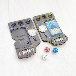 Arcane Command Zone – Magic the Gathering EDH Accessory – MTG Commander Tray – Spearhead Crafts