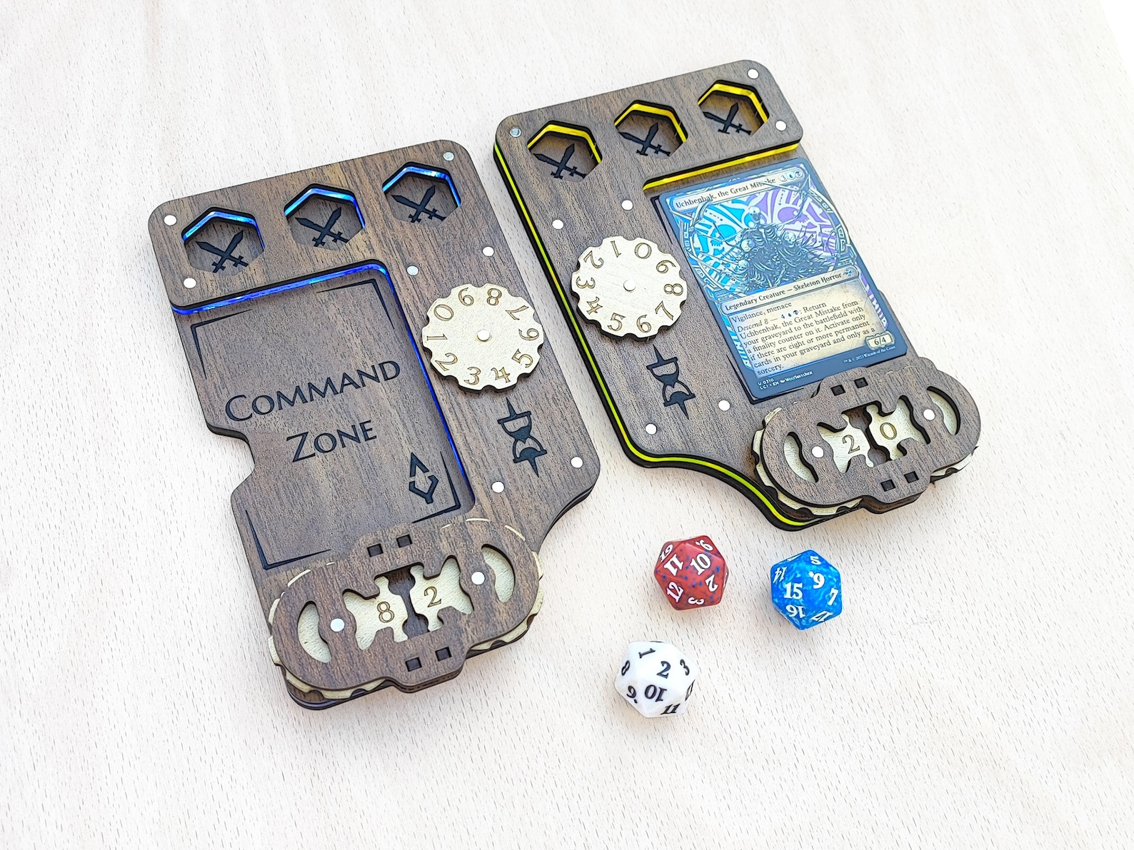 MTG Arcane Command Zone Magic the Gathering Elder Dragon Highlander Commander Tray Spearhead