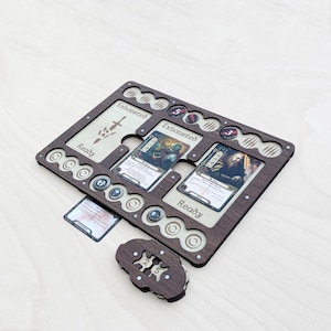 LOTR LCG Hero Dashboard - Lord of the Rings The Card Game - Board Game Player Board - Spearhead Crafts