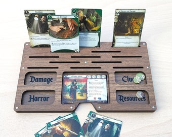 Arkham Horror LCG Play and Save Box - Investigator Dashboard  - Arkham Horror The Card Game Dashboard - SPEARHEAD