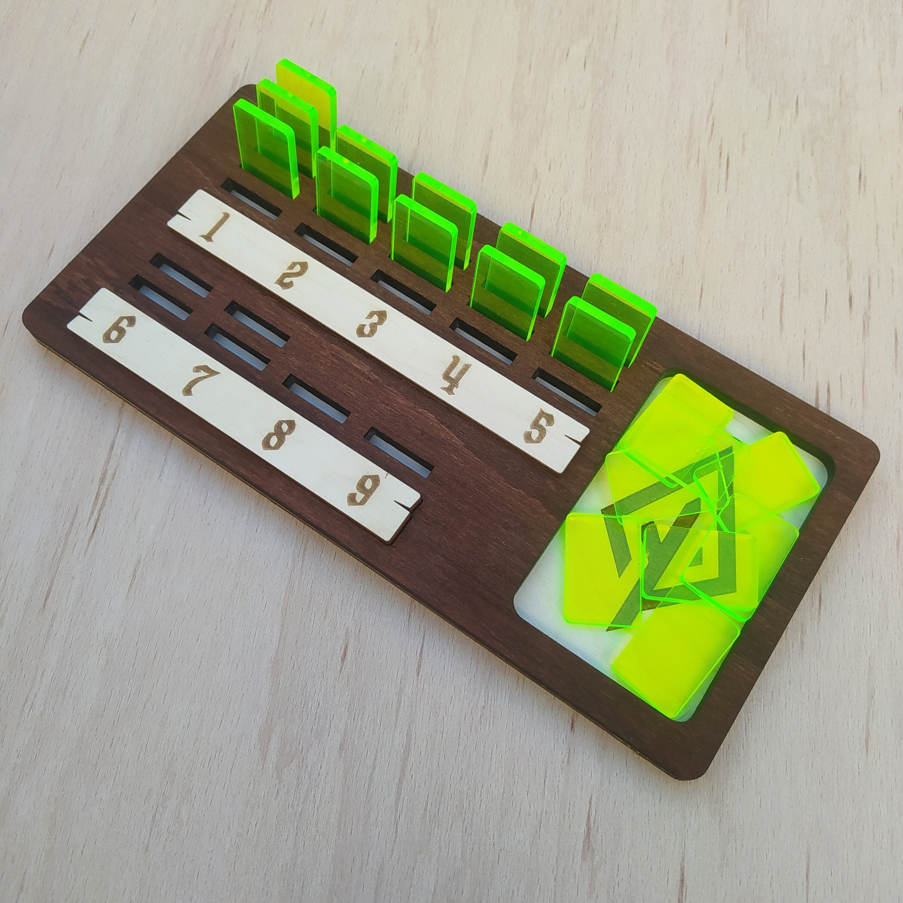 Dnd Spell Slot Tracker Laser Cut Files SVG PDF CDR Ai | Etsy
