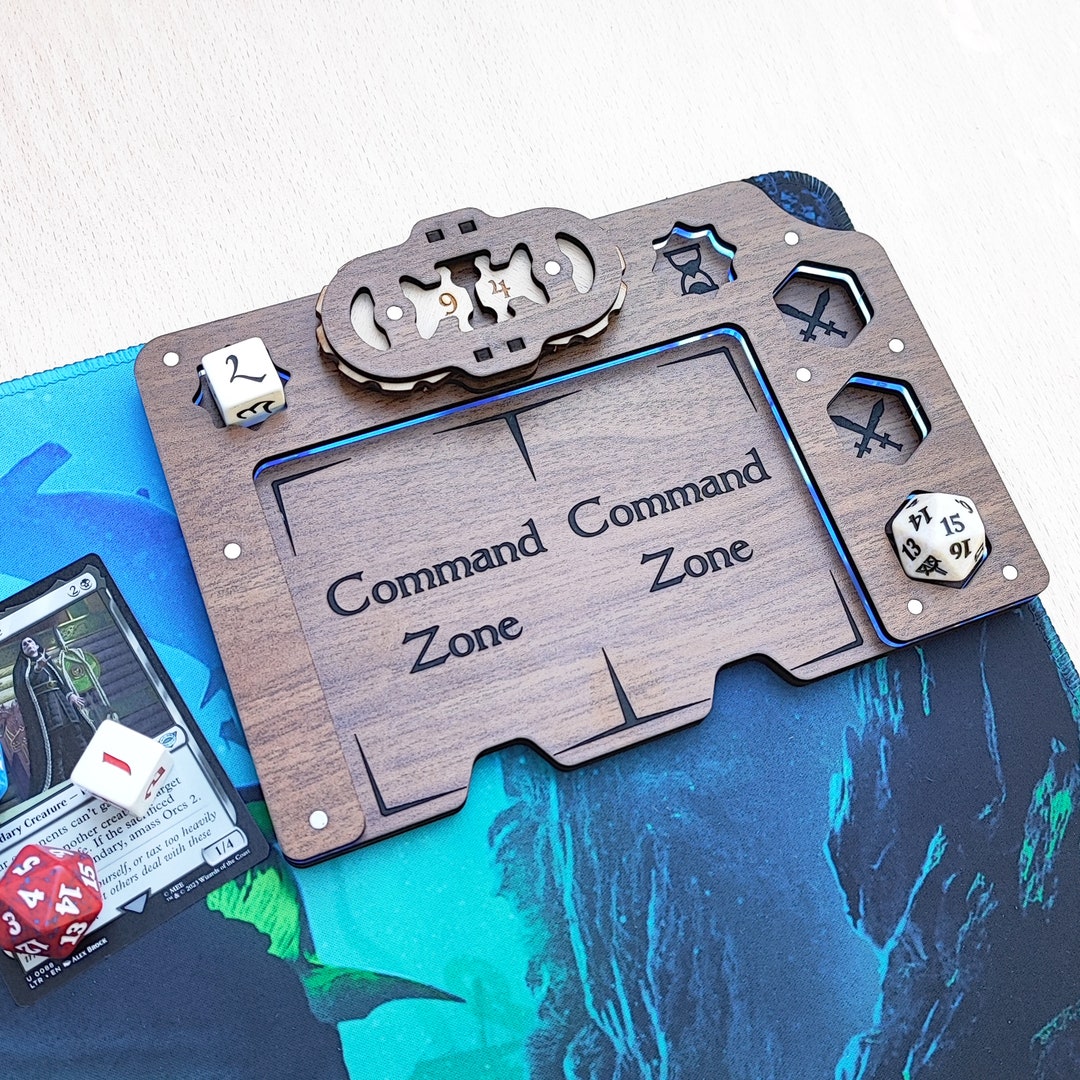 MTG Partner Command Zone Magic the Gathering Elder Dragon Highlander Etsy