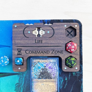 Command Zone for Magic The Gathering – MTG EDH Commander Accessory –  Spearhead Crafts