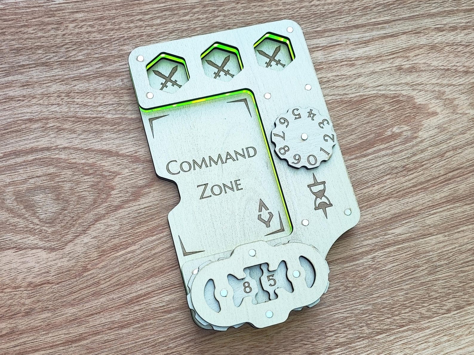 MTG Arcane Command Zone Magic the Gathering Elder Dragon Highlander Commander Tray Spearhead
