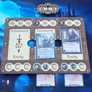 Tablero de héroes de ESDLA LCG - El Señor de los Anillos, el juego de cartas - Tablero de jugador de juegos de mesa - Spearhead Crafts