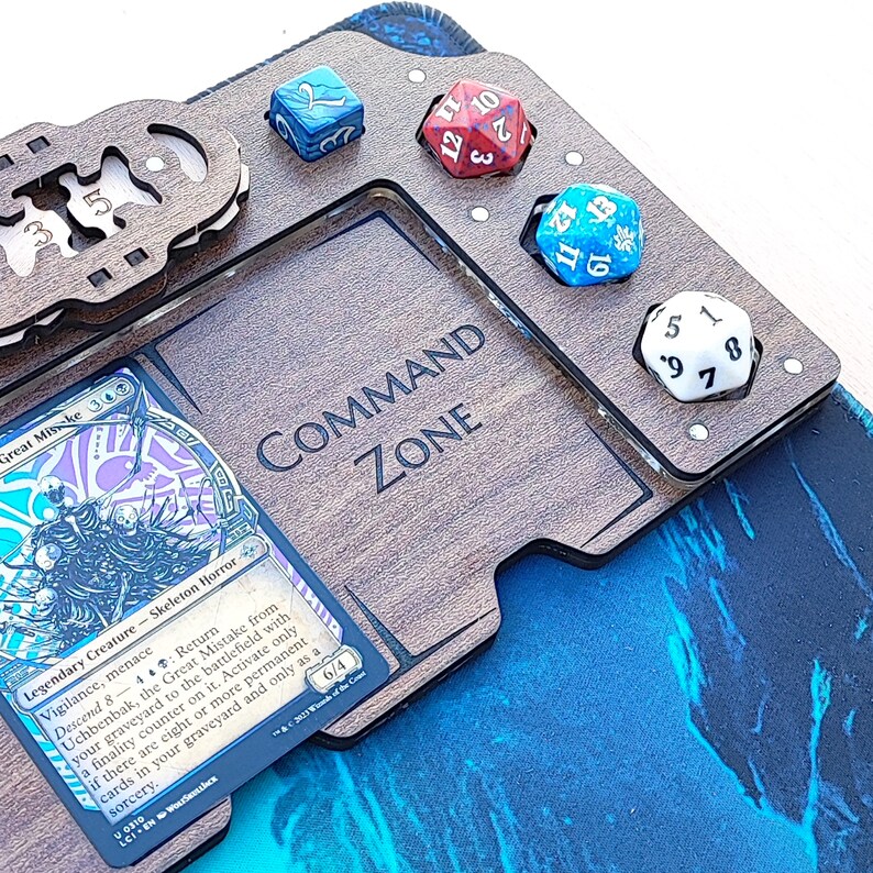 Command Zone MTG Partner Command Zone – Magic the Gathering EDH Tray – Spearhead ...