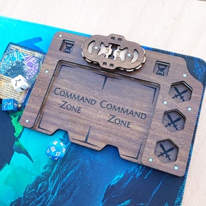 Command Zone MTG Partner Command Zone – Magic the Gathering EDH Tray – Spearhead ...