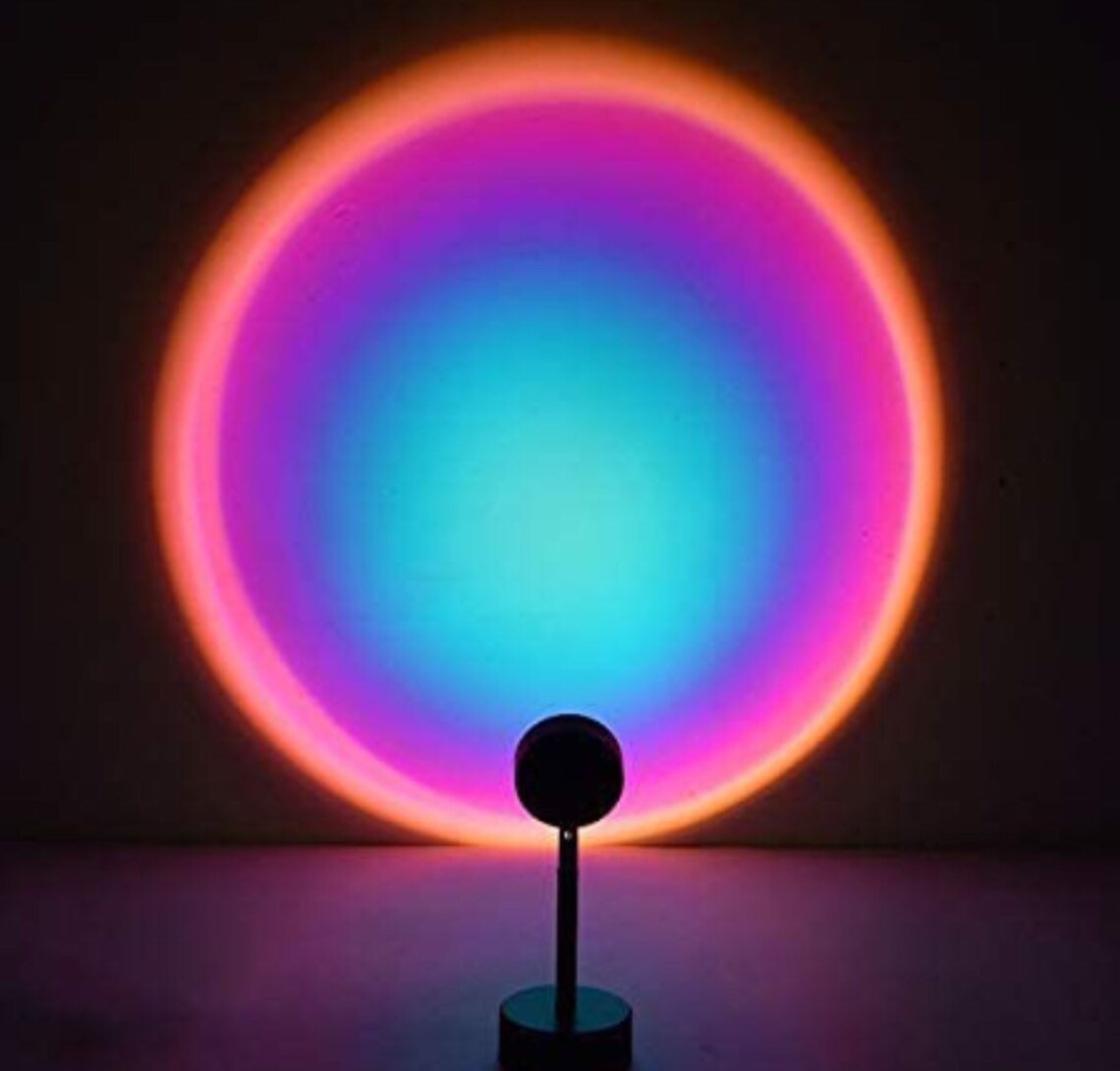 Proyección de luz nocturna LED proyector lámpara de puesta de Etsy