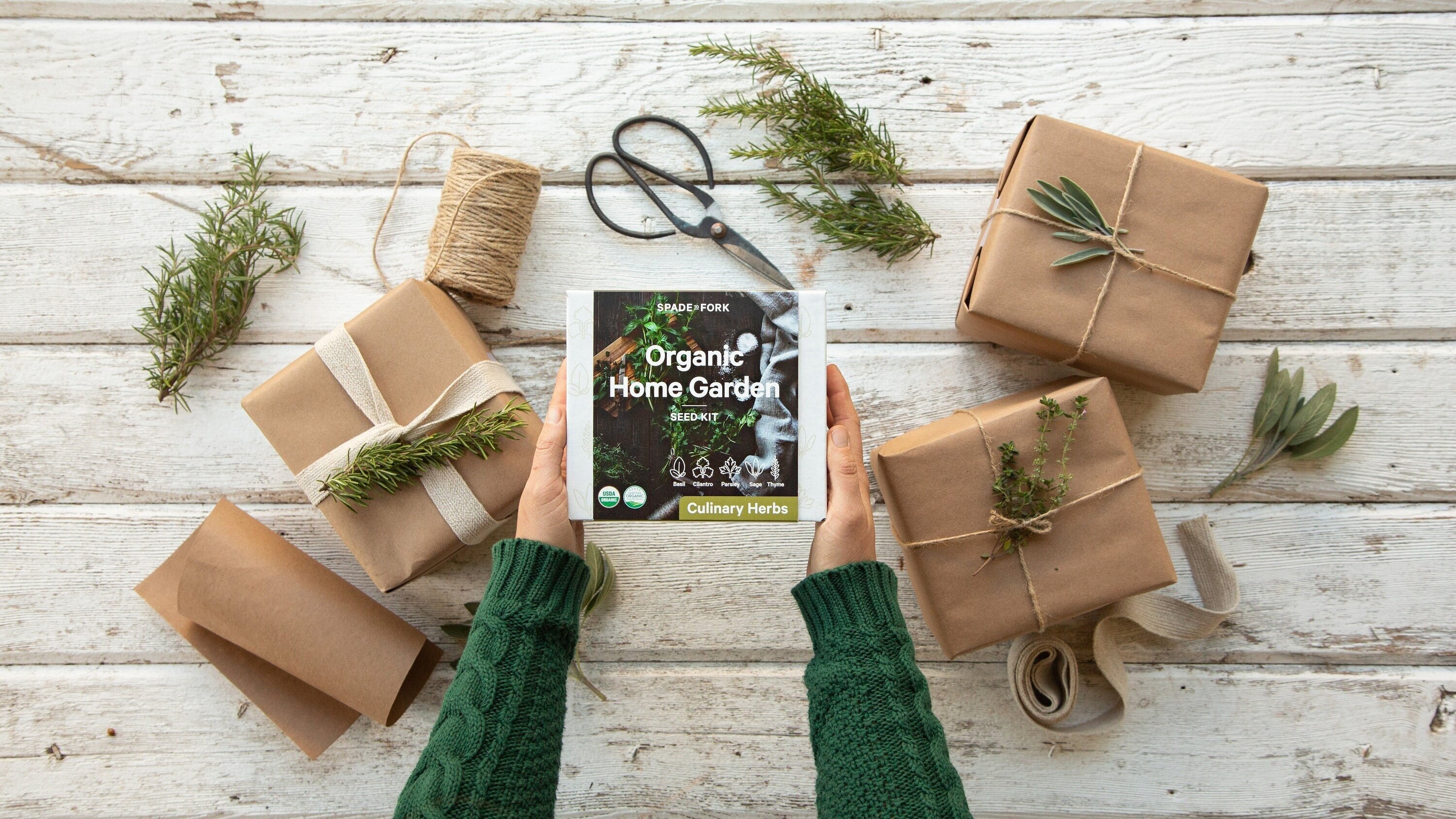 Spade to Fork Indoor Herb Garden Starter Kit