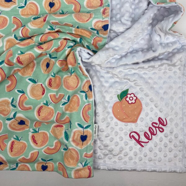 Peach Baby Bedding Etsy