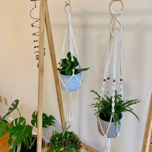 Macrame Plant Hanger Boho House Decor Single or Set of Two
