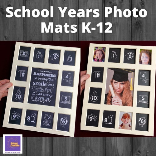 School Bus Picture Frame Etsy