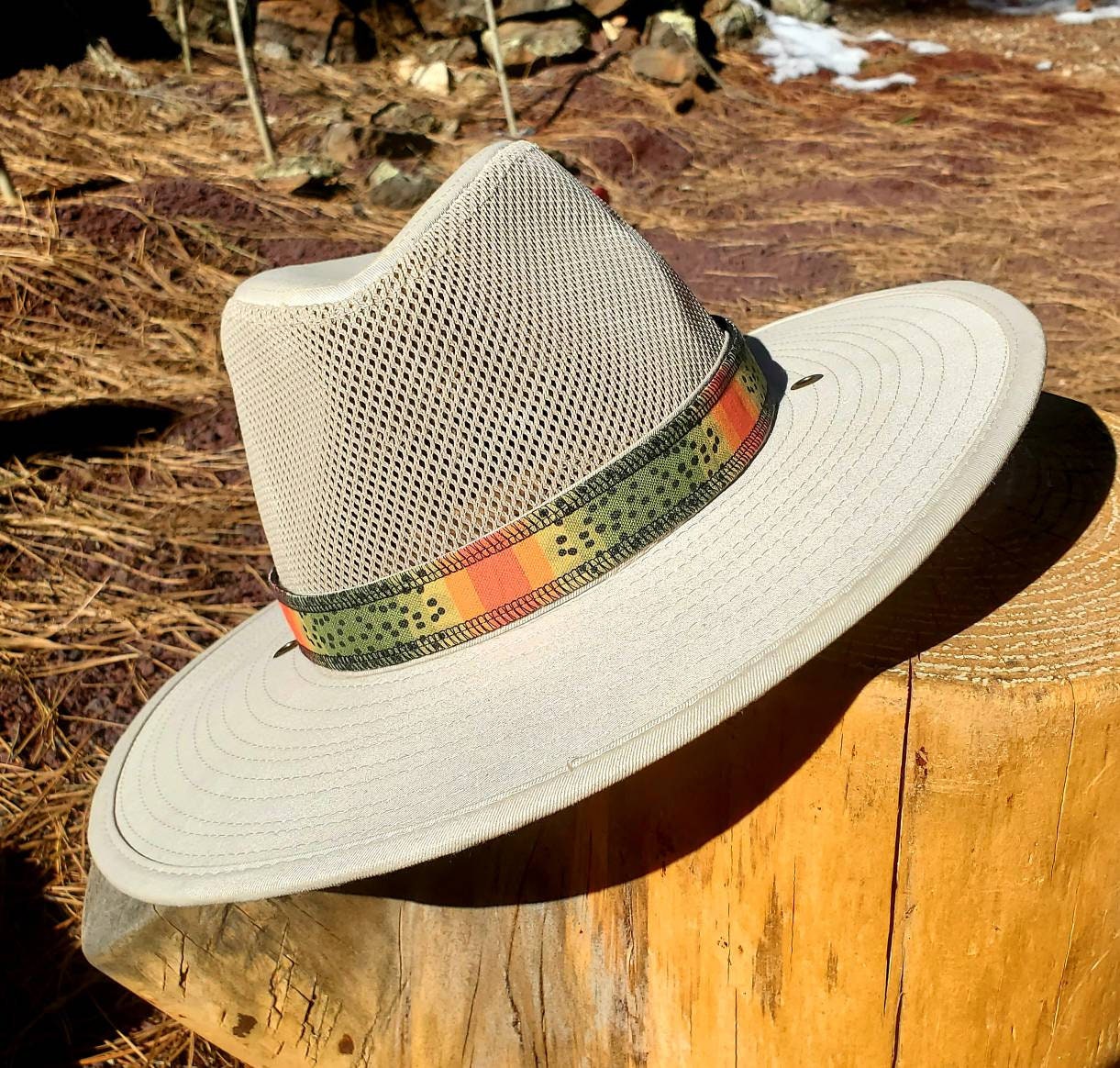 Cutthroat Trout Hat Band, Fishing Hat, Fly Fishing Accessories, Fly Fishing  Gift Men, Fishing Fathers Day Gift, Hat Bands, Rep Your Water 