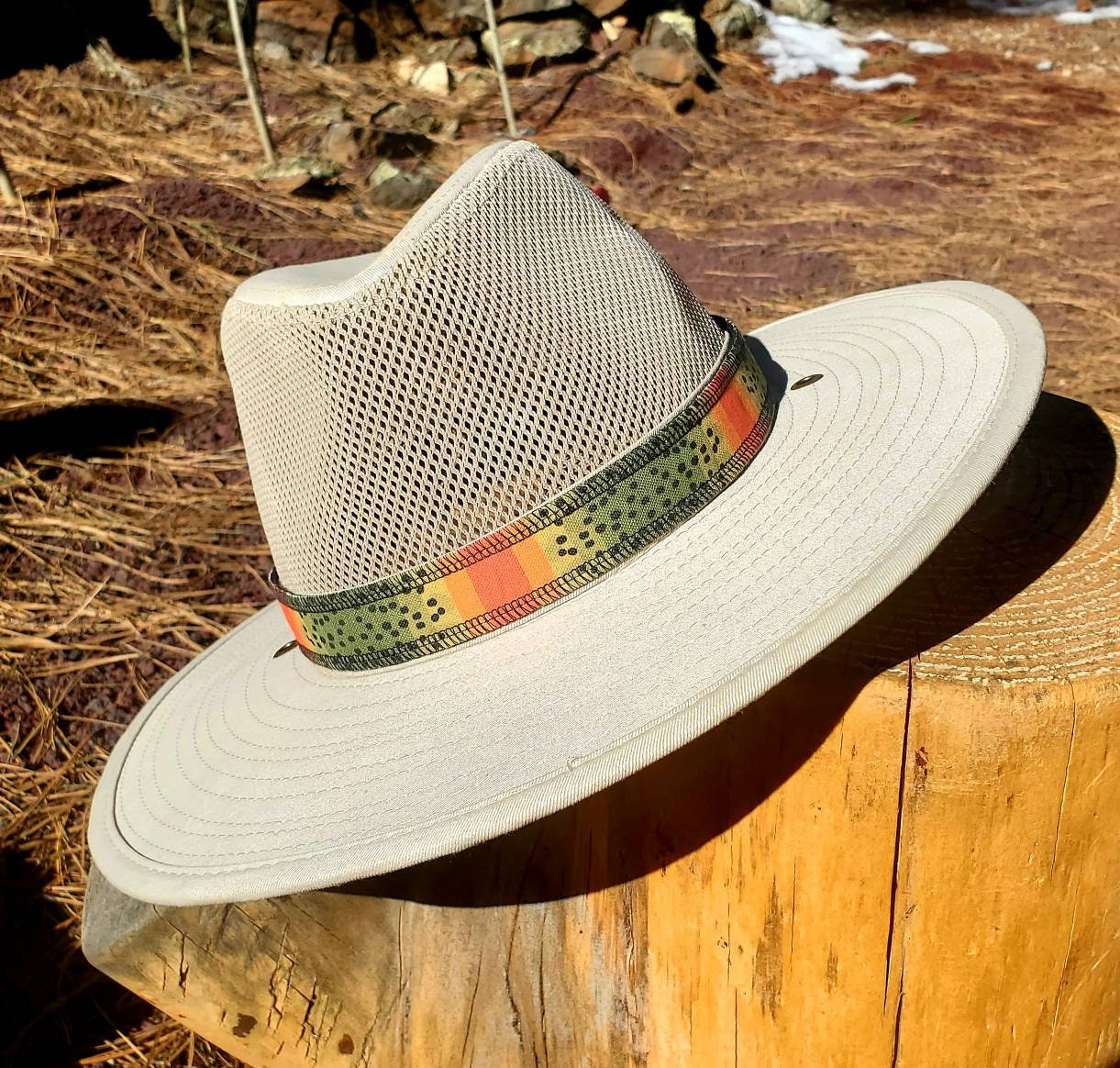 Cutthroat Trout Hat Band Fly Fishing 