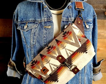 Crossbody Bag, Cross Chest Bag, Western Purse, Travel Bag, Western Bag, Southwestern Purse, Sling Bag, Minimalist Bag, Festival Bag