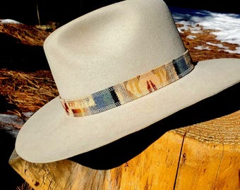 Cintas para sombreros estilo western, cintas para sombreros de vaquero, cintas para sombreros, cinta para sombrero para hombre, cinta para sombrero para mujer, cinta para sombrero estilo suroeste, cinta para sombrero tribal, cintas para sombrero tejidas