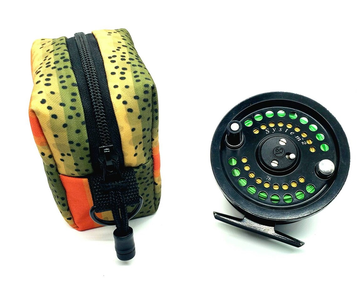 Fly Fishing Reel Case Fly Reel Holder Fly Reel Cover Fly Etsy