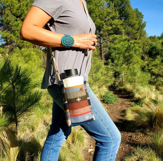 sling bag with water bottle holder