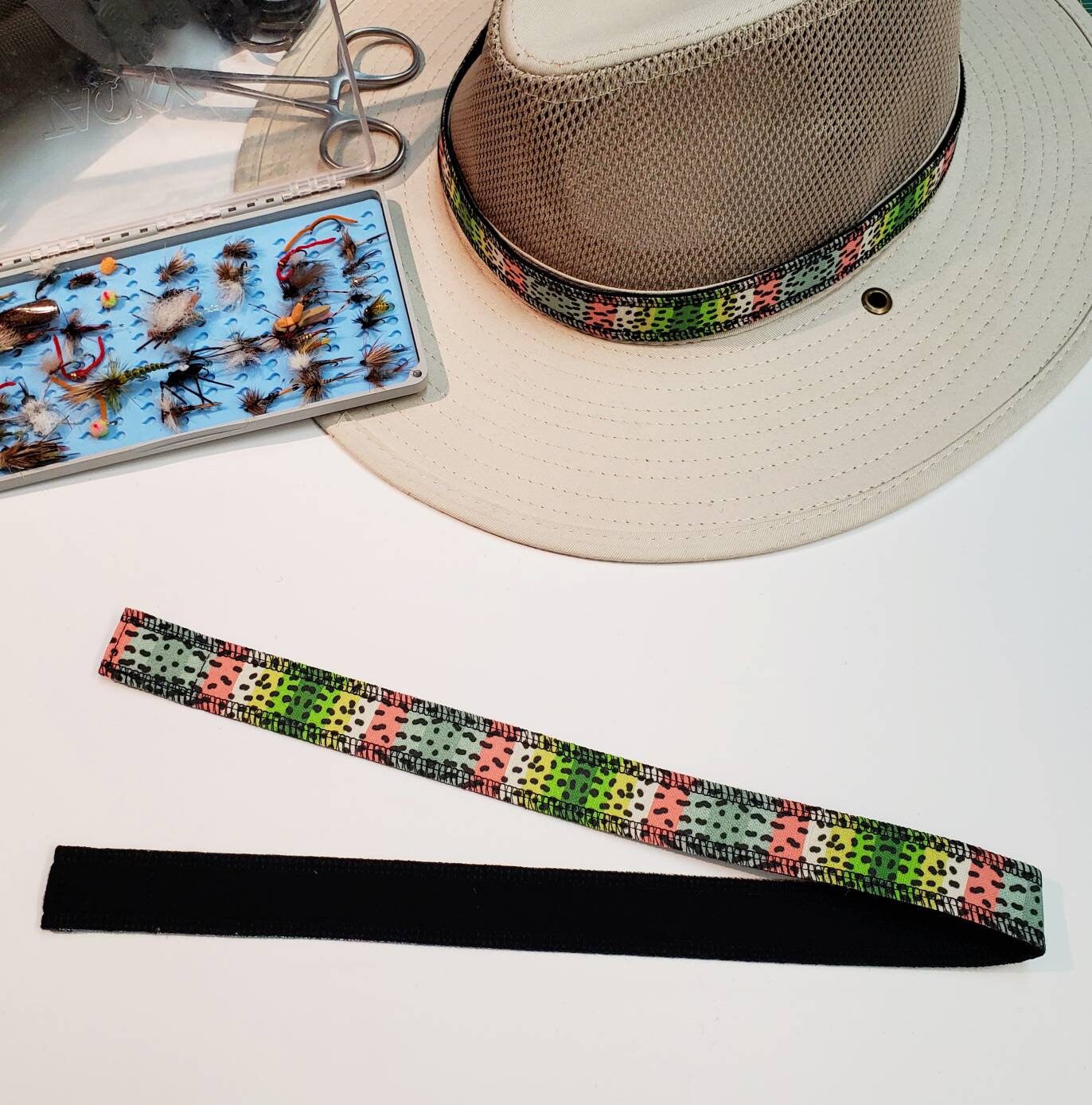 Rainbow Trout Hat Band, Fishing Hat Band, Hat Bands, Fly Fishing Gift Men,  Cowboy Hat Bands, Western Hat Bands, Hat Bands for Men -  Canada