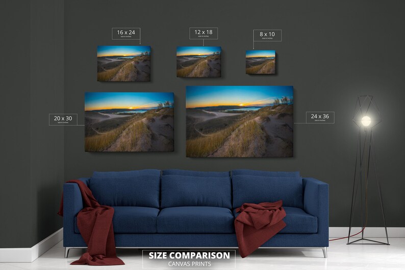 Dune Climb Sunrise / Glen Arbor Michigan / Northern Michigan Wall Art