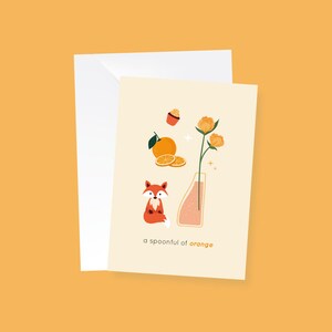 Affiches et cartes Collection Spoonful of Orange