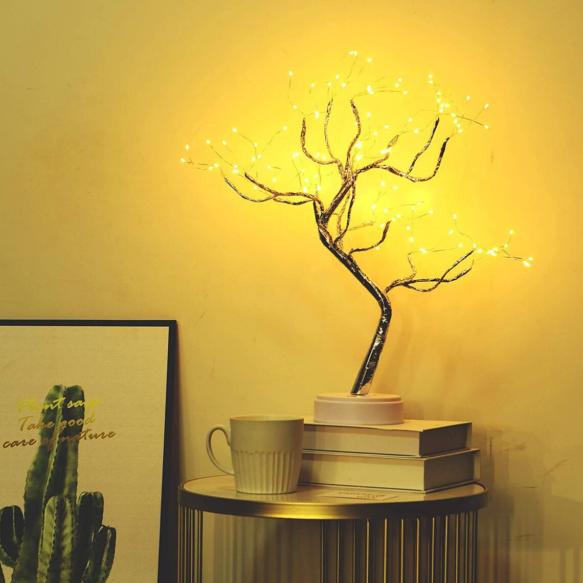 Bonsai Tree Lamp With 108 LED Fairy Light Spirit Tree Lamp Etsy