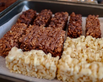 HappyTreats Rice Crispy Bar - Organic, Vegan, Sugar and Gluten Free | Stevia