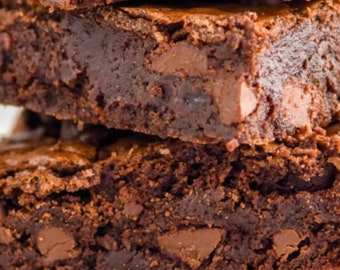 HappyTreats Brownies - Choc Chip Bio, Vegan, Zucker- und Glutenfrei, Keto | Stevia