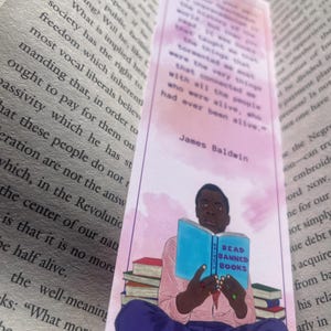James Bladwin, Read Banned Books Bookmark