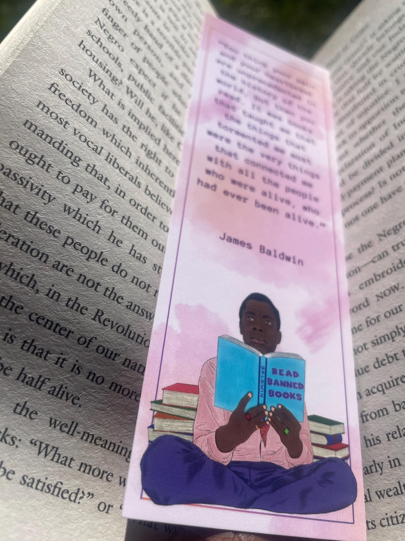 James Bladwin, Read Banned Books Bookmark