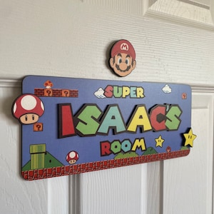 Games Themed  Personalised Door / Room / Games Room Sign