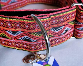 Anti Slip/Maringale Collar 50mm Wide Thick Seatbelt Webbing Inner (750kg breaking point approx) Strong Adjustable Suitable for Large Breeds