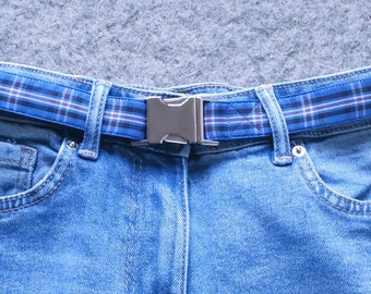 Rangers FC Tartan Belt Official Rangers FC Tartan Adults Youths Sizes Adjustable Gorgeous Tartan