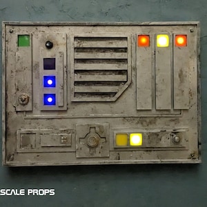 Pannello processore anodico di elica a grandezza naturale di Galaxy&#39;s Edge